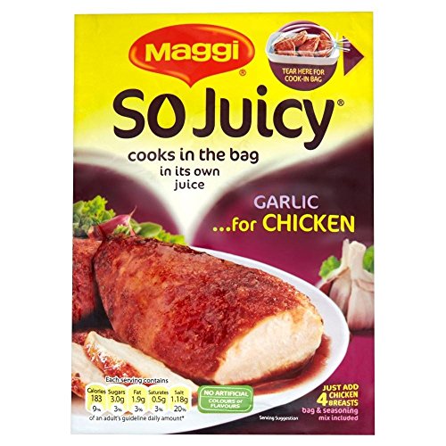 Maggi So Juicy Knoblauch für Chicken (30 g) - Packung mit 2 von Maggi