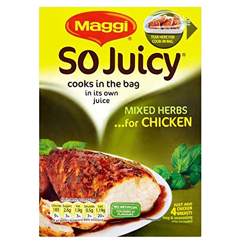 Maggi So Juicy Mixed Herbs für Chicken (30 g) - Packung mit 2 von Maggi