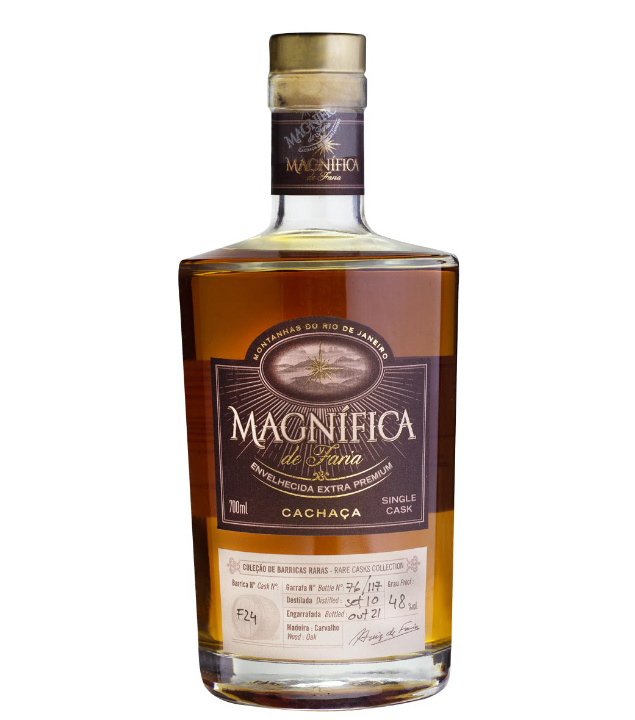 Magnífica de Faria Envelhecida Extra Premium Reserva do Patrao Cachaça (46 % Vol., 0,7 Liter) von Magnífica de Faria