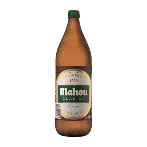 Bier 6 Einheiten Box Mahou Clásica 1 L von Mahou SA