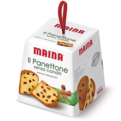 12 x Mini-Panettone, 100 g, ohne Kerzen, kleines Geschenk von Maina