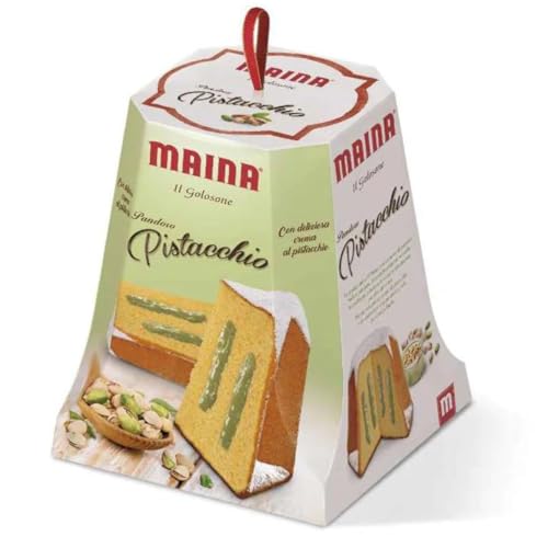 Pandoro Maina Il Golosone Pistazien Pandoro Gefüllte Pistaziencreme 750 g von Maina