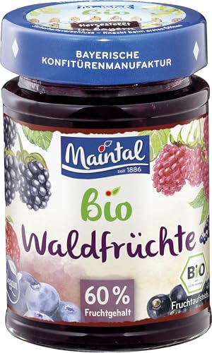 Maintal Bio Konfitüre Waldfrüchte, 6 x 210 g von Maintal