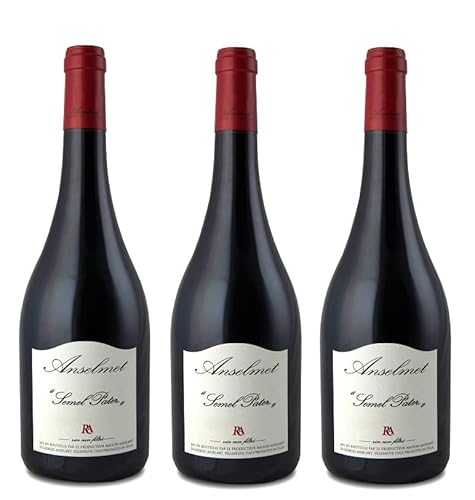 3x 0,75l - 2021er - Maison Anselmet - "Semel Pater" - Pinot Noir Riserva - Vallée d'Aoste D.O.P. - Aostatal - Italien - Rotwein trocken von Maison Anselmet