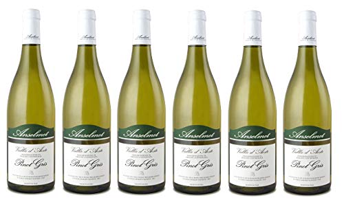 6x 0,75l - 2023er - Maison Anselmet - Pinot Gris - Vallée d'Aoste D.O.P. - Aostatal - Italien - Weißwein trocken von Maison Anselmet