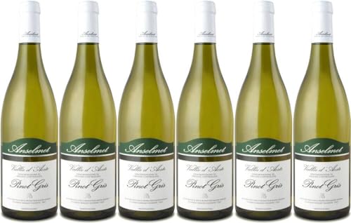 6x Pinot Gris 2023 - Maison Anselmet, Valle d'Aosta - Weißwein von Maison Anselmet