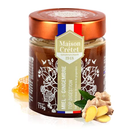 Maison Crét | Honig und Ingwer | Frankreich Honig | 170 g von Maison Crétet