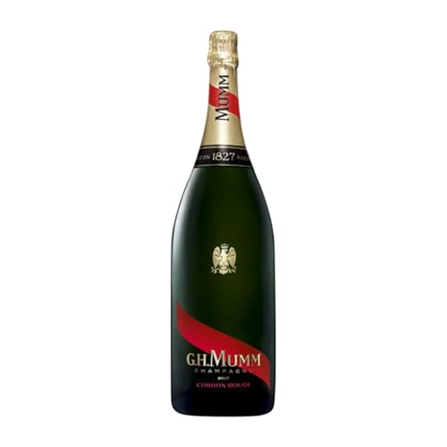 G.H. Mumm Cordon Rouge Brut Champagne Große Reserve Jeroboam-Doppelmagnum Flasche 3 L Weißer Sekt von Maison G.H. Mumm