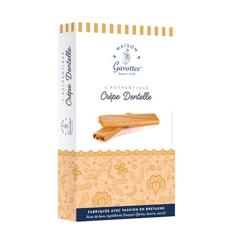 Maison Gavottes - kleine gefüllte Crêpes Dentelles 100g, Menge:14 Stück von Gavottes