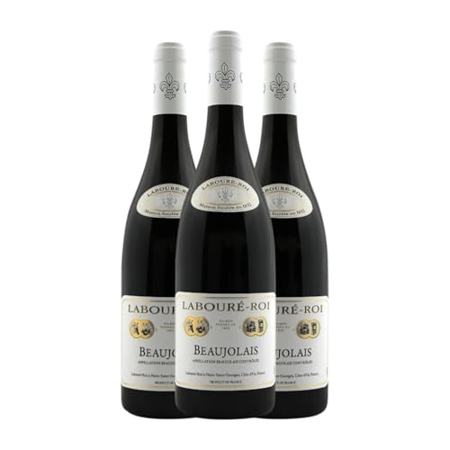 Labouré-Roi Gamay Beaujolais 75 cl Rotwein (Karton mit 3 Flaschen von 75 cl) von Maison Labouré-Roi