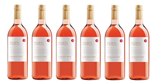 6x 1,0l - 2022er - Maison Lavelle - Cinsault Rosé - LITER - Pays d'Oc I.G.P. - Frankreich - Rosé-Wein trocken von Maison Lavelle