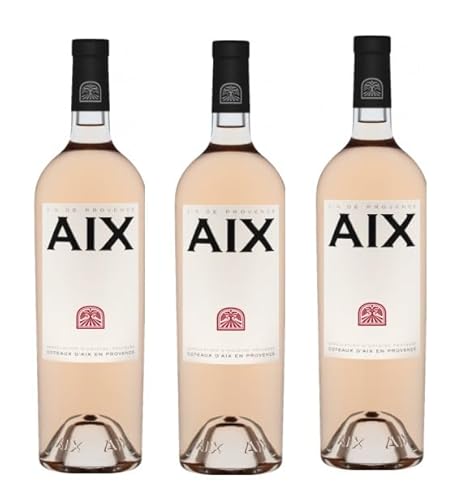 3x 1,5l - 2023er - Maison Saint Aix - AIX - Côteaux-d'Aix-en-Provence A.O.P. - MAGNUM - Frankreich - Roséwein trocken von Maison Saint Aix