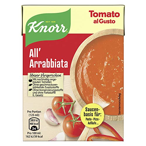 Knorr Tomato al Gusto All' Arrabbiata Soße, 370 g von Knorr