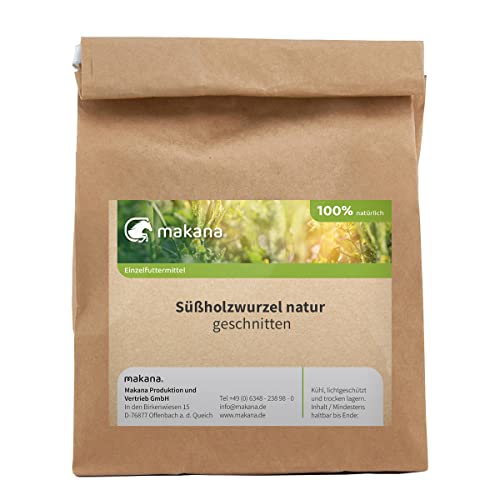 Makana Süßholzwurzel Natur, geschnitten, 500 g Tüte von Makana