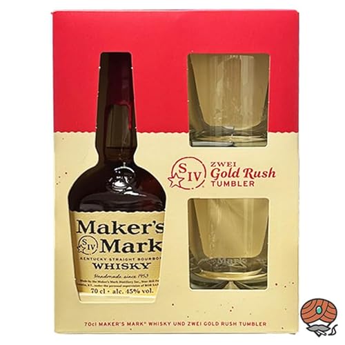 Maker’s Mark Kentucky Straight Bourbon Whiskey Geschenkset von Maker's Mark