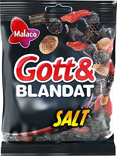 MALACO Gott & blandat SALT - Salzlakritzmischung, 150g von Malaco