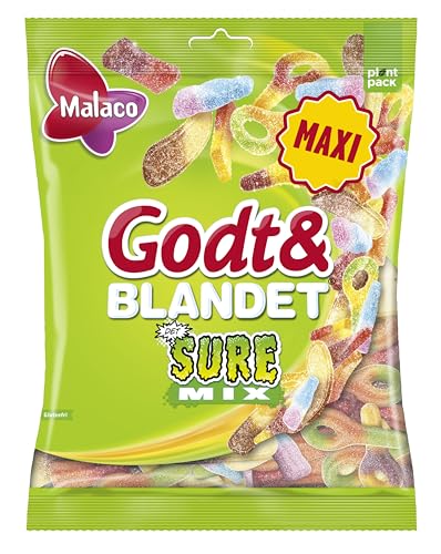 Malaco Godt & Blandet Sure Mix 325g von Malaco