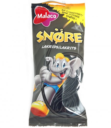 Malaco Snöre Lakrits - süße Lakritzschnüre von Cloetta