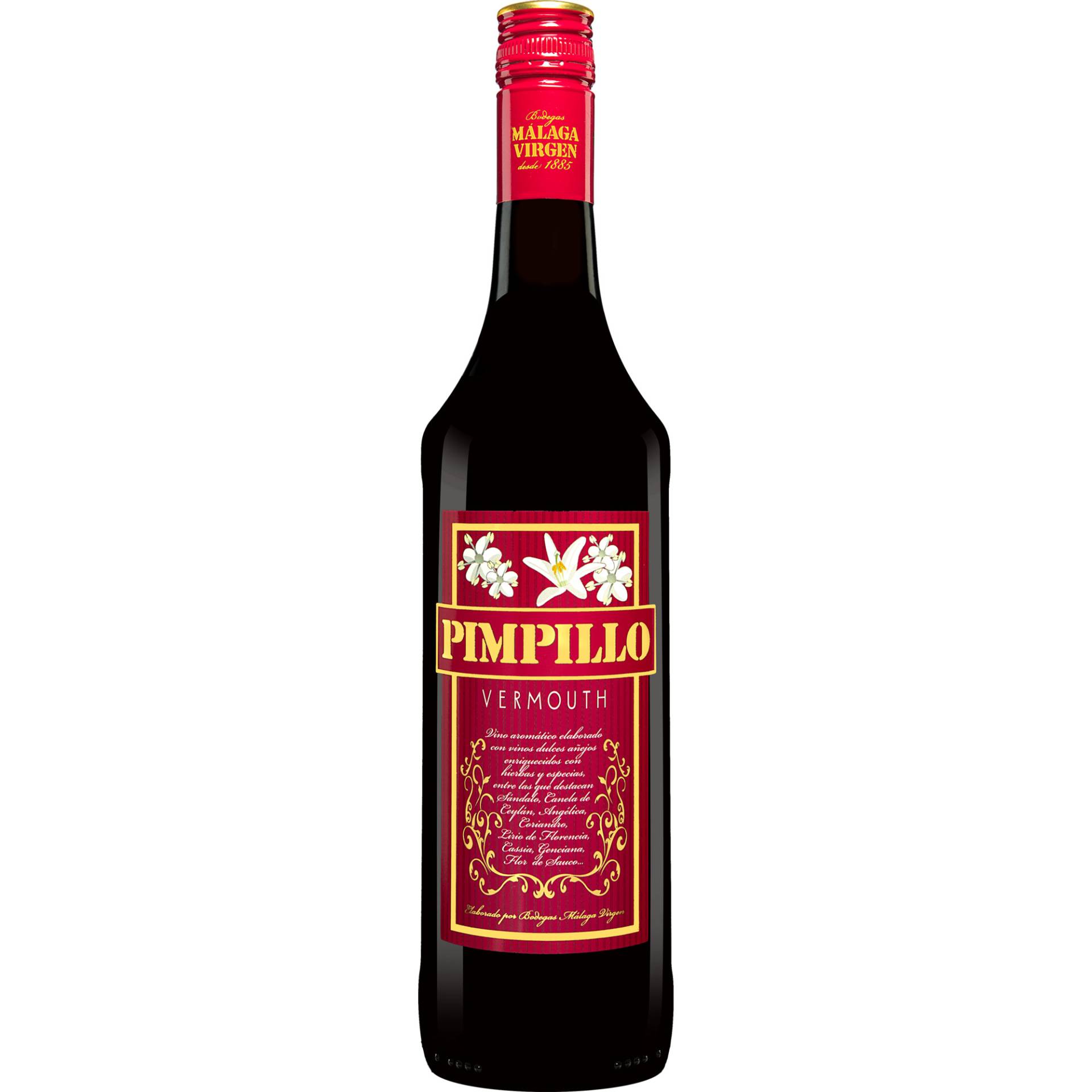 Málaga Virgen Pimpillo Vermouth  0.75L 15% Vol. Süß aus Spanien von Málaga Virgen