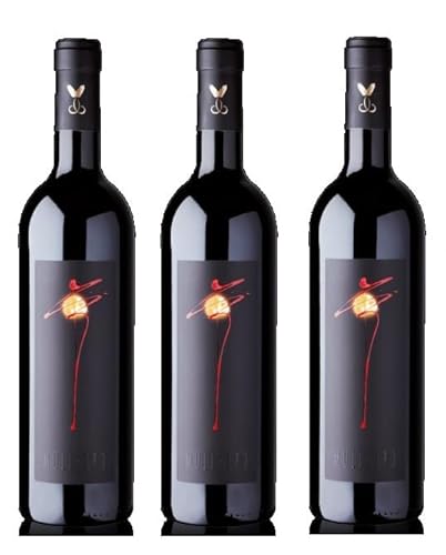 3x 0,75l - 2019er - Malavasi - Mulinéro - Vino d'Italia - Lombardei - Italien - Rotwein trocken von Malavasi