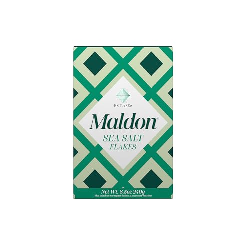 MALDON - Meersalzflocken 250g | Zart-knusprige Salzflocken aus natürlichen Mineralien | Meersalz Flakes mit reinem Geschmack. Ideal auch als Dekoration für Cocktails | Inhalt: 250g von Maldon