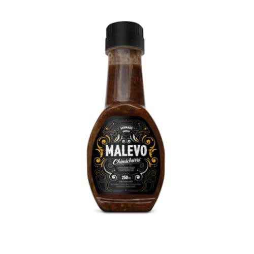 MALEVO Chimichurri Sauce mit rauchigen Geschmack aus Argentinien - Chimichurri Ahumado, 250ml von Malevo