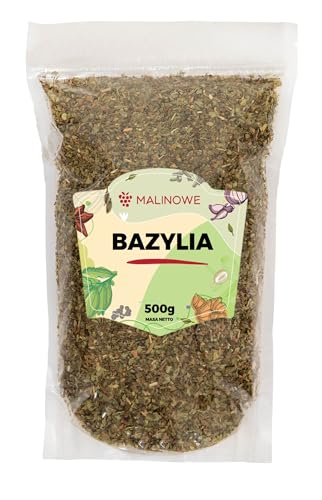 Basilikum 500g GETROCKNETES BASILIKUM von Malinowe