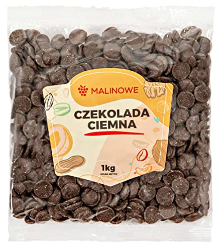 Malinowe Dunkle Schokolade 1KG Kuvertüre von Malinowe