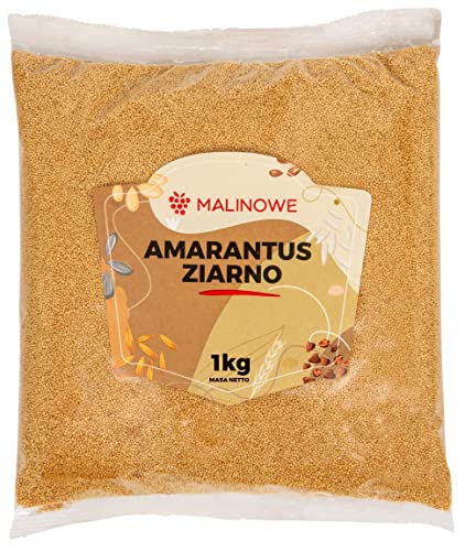 Malinowe AMARANTUS-KÖRNER 1 kg Amaranth-Samen Hervorragende Qualität von Malinowe