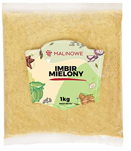 Malinowe INGWER GETROCKNETER 1kg Gemahlener Ingwerpulver von Malinowe