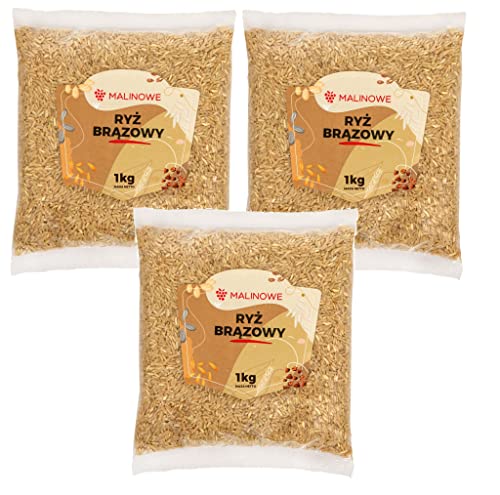 Malinowe Brauner Reis 3x1 kg von Malinowe