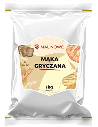 Malinowe BUCHWEIZENMEHL 1kg Gemahlener Buchweizen von Malinowe