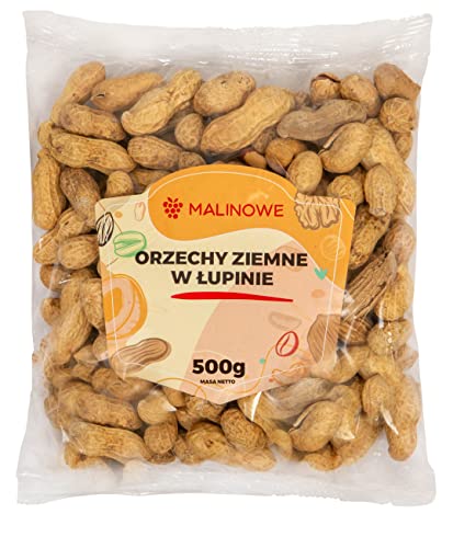 Malinowe Erdnüsse in der Schale 500g von Malinowe