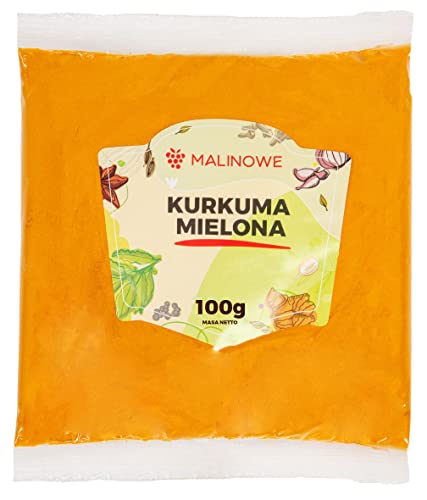 Malinowe GEMAHLENER KURKUMA 100g Kurkumapulver Würze von Malinowe