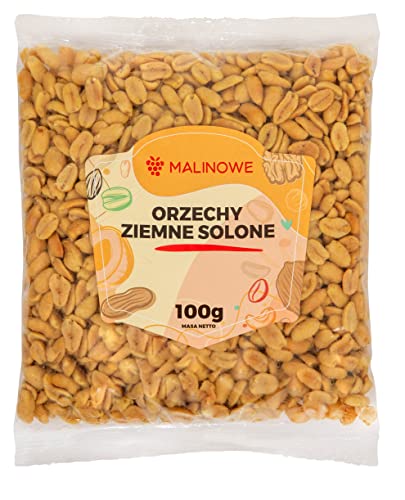 Malinowe Geröstet & gesalzen Erdnüsse 100g von Malinowe