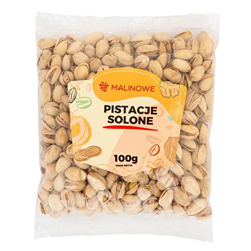 Malinowe GESALZENE PISTAZIEN 100g Geröstet und gesalzen von Malinowe