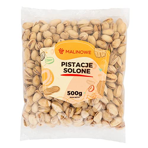 Malinowe GESALZENE PISTAZIEN 500g geröstet und gesalzen von Malinowe