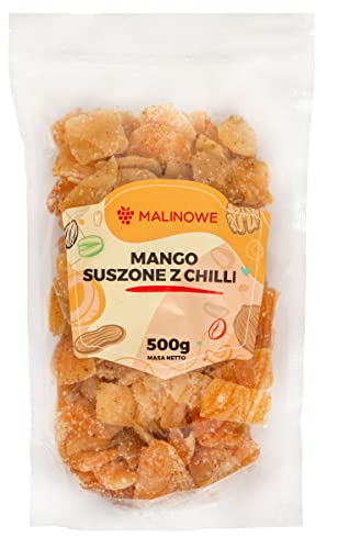 Malinowe Getrocknete Mango mit Chili 500g von Malinowe