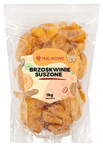 Malinowe GETROCKNETE PFIRISICHE 1kg Getrocknete Früchte Hervorragende Premium-Qualität von Malinowe