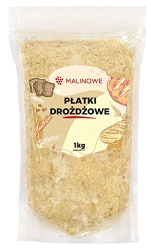 Malinowe Hefeflocken 1kg Hefeinaktive natürliche Hefeflocken von Malinowe