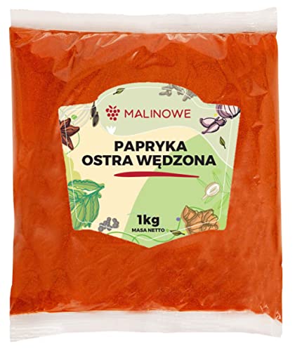 Malinowe SCHARF PAPRIKA 1kg Geräuchert Paprikapulver von Malinowe