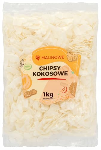 Malinowe KOKOSCHIPS 1kg Kokos Flocken Getrocknet von Malinowe