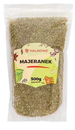 Malinowe MAJORAN GEREBELT UND GETROCKNET 500g Majoran Gerebelt Gewürze von Malinowe