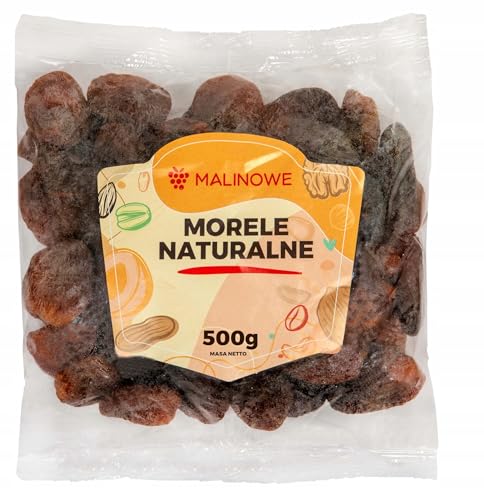 Malinowe NATÜRLICH GETROCKNETE APRIKOSEN 500g Naturgetrocknete Aprikosenfrüchte von Malinowe