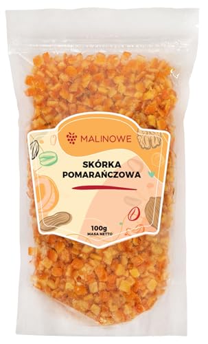 Malinowe ORANGENSCHALE 100g kandierte Orangenschale von Malinowe