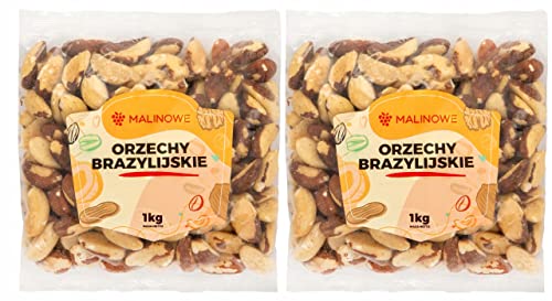 Malinowe Paranüsse 2x1kg ganze Nüsse von Malinowe