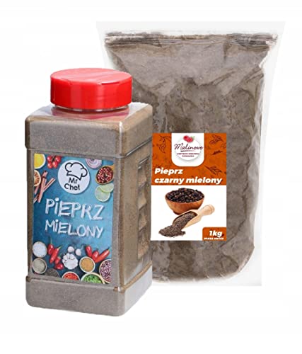 Malinowe Pfeffer schwarz gemahlen 500g +1kg von Malinowe