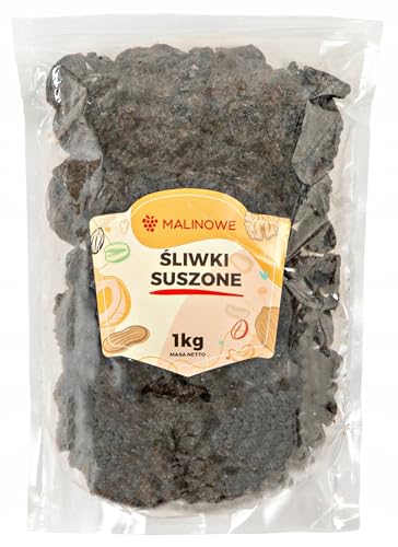 Malinowe ŚLIWKA GETROCKNETE PFLAUMEN 1 kg Kernlose Getrocknete Pflaumen von Malinowe