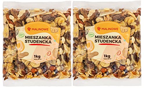 Malinowe Studentenmix Studentenfutter 2kg STUDENT MIX von Malinowe