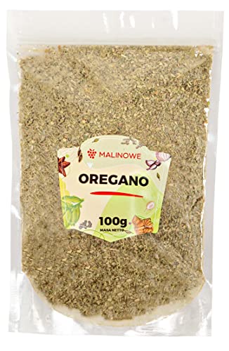 Malinowe GETROCKNETER OREGANO 100g Geschnitten Oregano von Malinowe